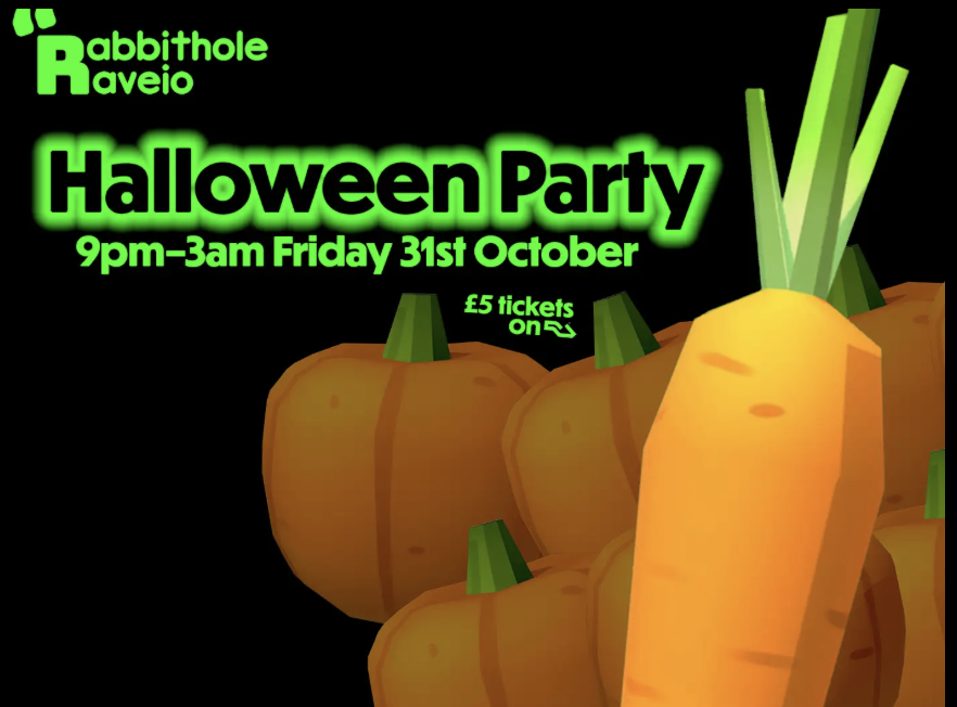 Rabbithole Raveio Halloween Boat Party
