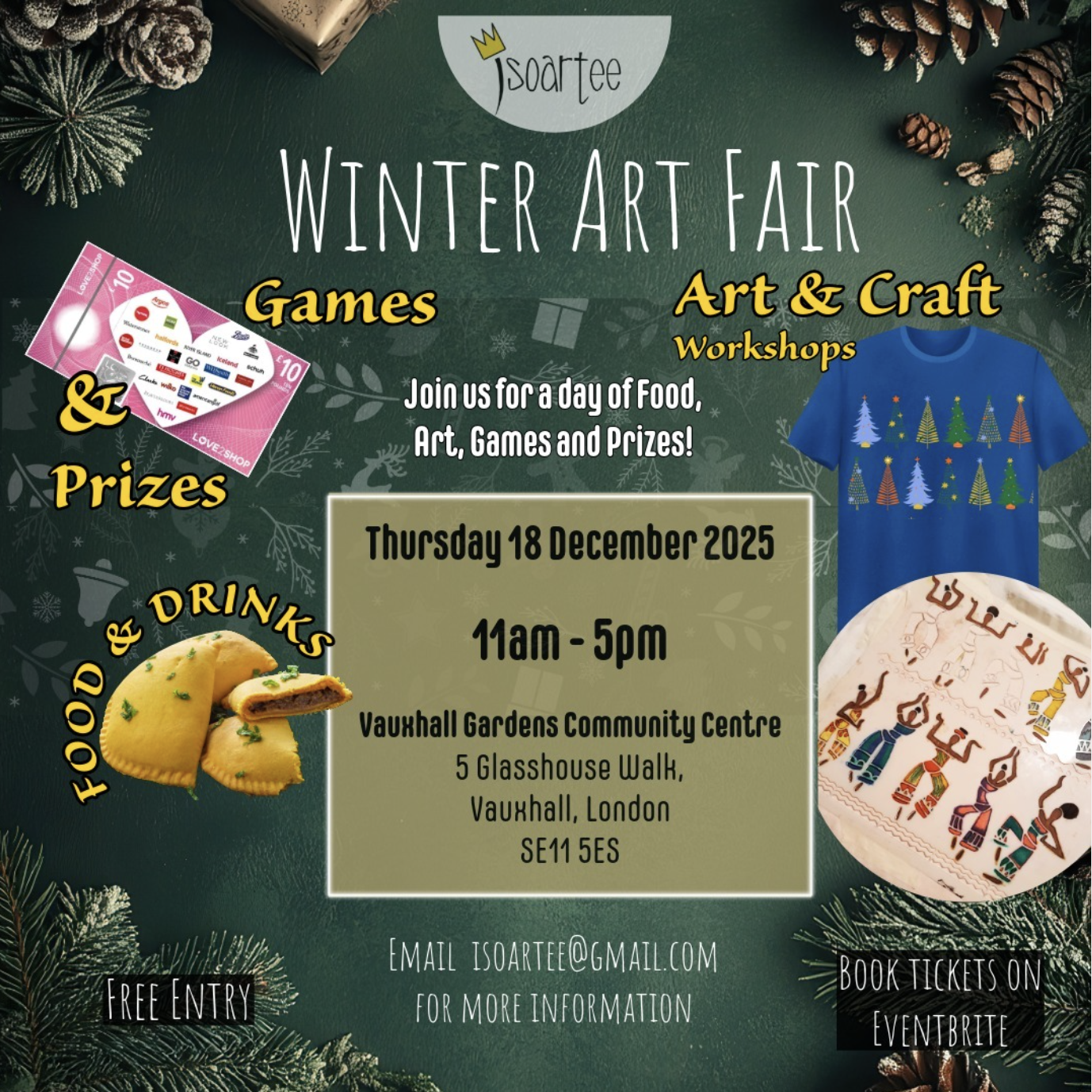 Winter Fair at Vauxhall Gardens Community Centre