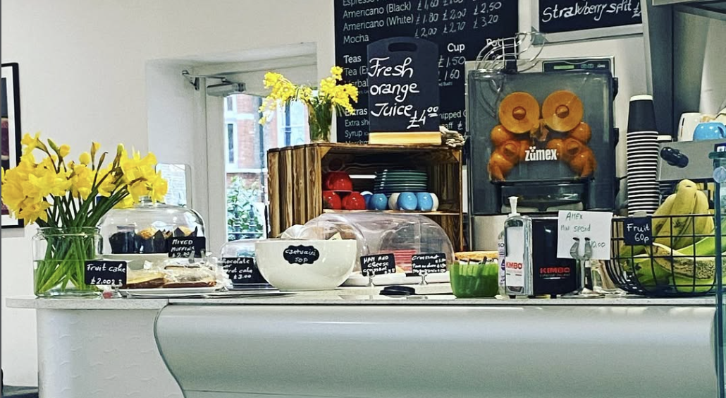 Parco Café in Vauxhall Park