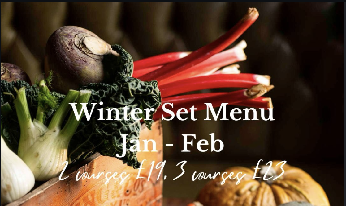 Riverside – Winter Set Menu